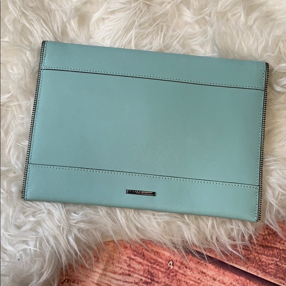 Blue Rebecca Minkoff Envelope Clutch - Picture 4 of 4